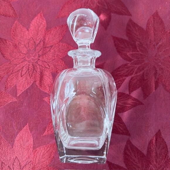 Bombay Company Heavy Crystal/Clear Glass Decanter w/Stopper Lid Barware - Picture 16 of 16